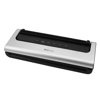 Máquina de vácuo AddLiving V100 (3200) preta/prateada com função húmida e seca