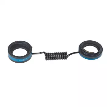 Anel inversor automático NOVOFLEX para baioneta Canon EF, rosca de filtro 58mm, preto