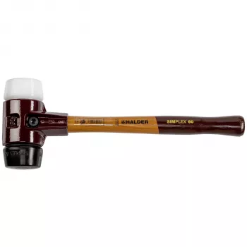 HALDER SIMPLEX Martelo de borracha macia 60 mm Borracha composta/Plástico TE SIMPL