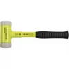 Halder SUPERCRAFT Martelo de borracha macia 40 mm, cabo amarelo