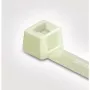 HellermannTyton T25L Abraçadeira de cabos, poliamida 6.6, natural, 240 x 2,8 mm, embalagem de 100 (111-02519)