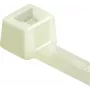 HellermannTyton T30R Abraçadeira, natural (transparente), 150 mm, 3,5 mm, 1,2 mm, 100 unidades