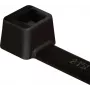 HellermannTyton T30L-W-BK-C1 Abraçadeira, serrilha interior, Série T, 190mm x 3,5mm, preto, Poliamida 6.6, 100 unidades