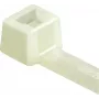HellermannTyton T80R-PA66-NA-C1 Abraçadeira, serrilha interior, Série T, 210mm x 4,7mm, transparente, pack de 100