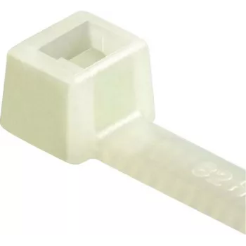 HellermannTyton T80I-PA66-NA-C1 Abraçadeiras transparentes, 300 x 4,7 mm, 100 unidades