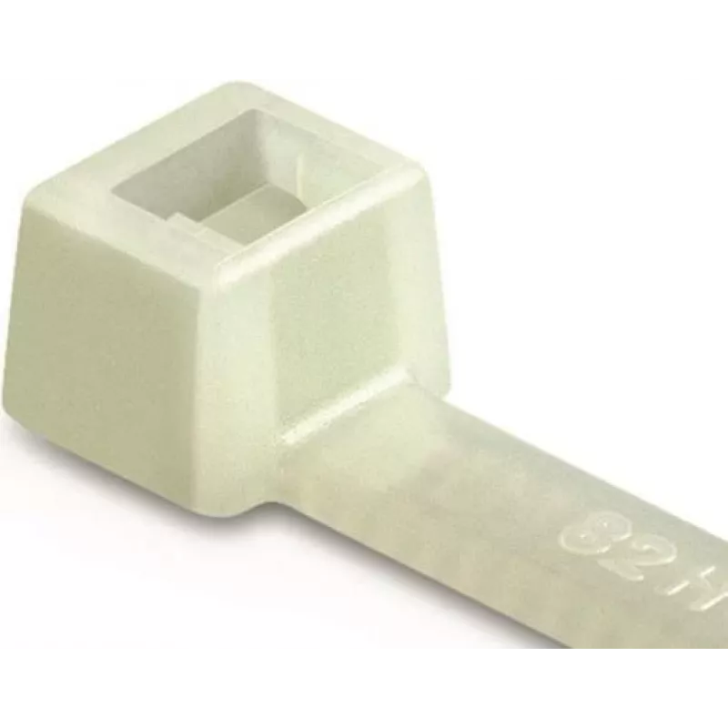 HellermannTyton T80I-PA66-NA-C1 Abraçadeiras transparentes, 300 x 4,7 mm, 100 unidades