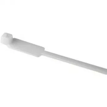 HellermannTyton 111-85019 Série T Abraçadeira, Poliamida 6.6, Transparente, 203mm de comprimento, 4,6mm de largura, 1,2mm de espessura, pack de 100