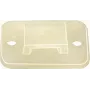 HellermannTyton 151-11319 Abraçadeira com parafuso - Poliamida - Branco - V2 - 2 cm - 14 mm