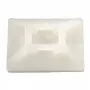 HellermannTyton MB4CA Clip para cabos branco 100 unid. (MB4CA-PA66-NA-C1)