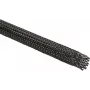 HellermannTyton Helagaine HEGPX30 Manga de malha, diâmetro nominal 30 mm, feixe 19-45 mm, poliéster (PET), preto, -50 a 150 °C, conforme UL