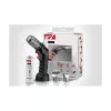 HellermannTyton 391-90101 Ferramenta para abraçadeiras TLC, preto com detalhes vermelhos, largura 1,8-4,8 mm