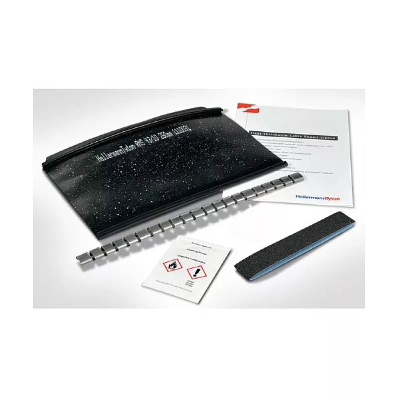 HellermannTyton 450-20001 Tubo termorretrátil - preto - 50 cm - 43 mm - 10 mm - 1 unid.
