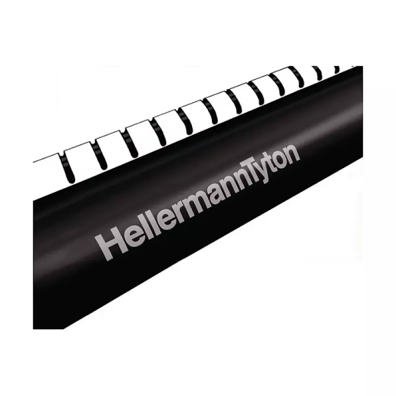 HellermannTyton 450-20001 Tubo termorretrátil - preto - 50 cm - 43 mm - 10 mm - 1 unid.
