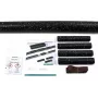 HellermannTyton Conjunto de ligação termorretrátil LVK 5x1.5-16 PO-X BK, 1 conjunto (380-04006)