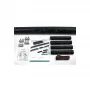 HellermannTyton LVK-C-5x6-25-PO-X-BK Kit de junção reta termoretrátil com conectores de parafuso 380-04015, preto
