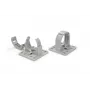 HellermannTyton IWS Suporte para tubo ondulado CTCC-IWS50-MB65-PA66/6HIRHS-GY 20
