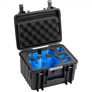 Mala para drone B&W PP.66 preta para DJI Mini 5
