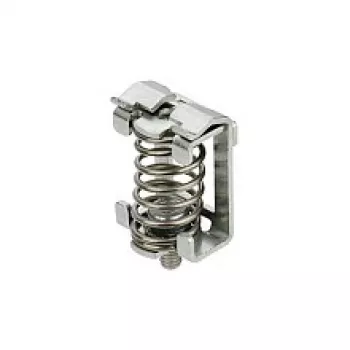Abraçadeira de blindagem Weidmüller SC KLBÜ 4-13,5 mm, abraçadeira para diâmetro de cabo 4-13,5 mm, metálico, ligação por parafuso