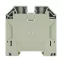 Weidmüller Borne de passagem WDU 50N, ligação por parafuso, 50 mm², 1000 V, 150 A, bege-escuro