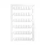 Weidmüller WS 10/8 PLUS MC NE WS Marcador de bornes, branco, poliamida, 420 unid.