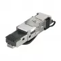 Weidmüller 1963600000 HDC HE inserto para conector de serviço pesado, macho, 10 polos, crimpagem, ouro sobre níquel, IP20, -40 a 125 °C, 10 peças