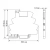 Weidmüller TRZ 24VDC 1CO Acoplador de relé, 24 V DC, 6 A