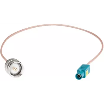 Albrecht Cabo de ligação de antena conector PL > conector Fakra 5 m RG58 preto