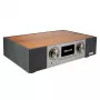 Albrecht DR 1000 Sistema de som all-in-one com rádio por internet, DAB+, FM, CD, Bluetooth, Wi-Fi