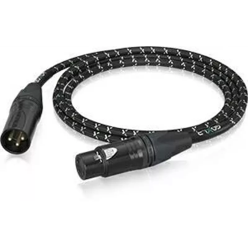 TC Helicon GoXLR cabo de microfone XLR fêmea para XLR macho 3m