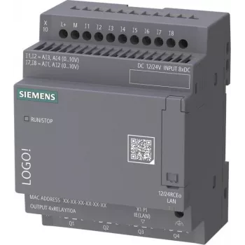 Siemens LOGO! 12/24 RCEo módulo lógico 6ED1052-2MD08-0BA3