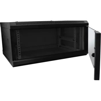 ALLNET ALL-SMC6622SCHWARZ caixa rack 19 polegadas 2U para conversores de media, 16 slots, preto