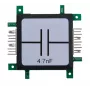 ALLNET 114167 Condensador Preto - Verde - Aço inoxidável - Branco