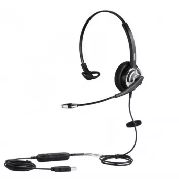 ALLNET 8805-8.1MS - headset - arco de cabeça - escritório/call center - preto - monofónico - com fio