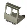 Synergy 21 adaptador de módulo Keystone para calha DIN para 2x módulo TP, cinzento claro (RAL 7035)
