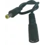 ALLNET cabo adaptador de alimentação DC 5,5x2,1mm fêmea para 4,75x1,7mm macho, 15cm, preto