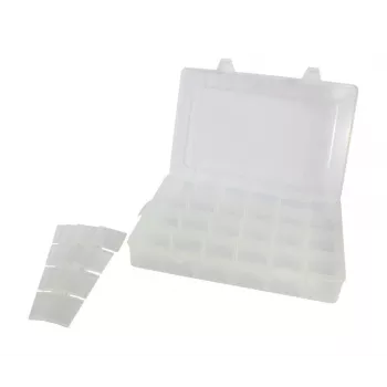 ALLNET BrickRknowledge Box Large - caixa de armazenamento transparente para peças LEGO
