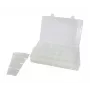 ALLNET BrickRknowledge Box Large - caixa de armazenamento transparente para peças LEGO
