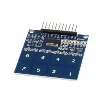 ALLNET 4duino placa de interruptores táteis capacitivos de 8 canais (ALL_OY_3422)
