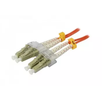 SYNERGY21 cabo de patch de fibra ótica 10 m OM2 LC duplex laranja