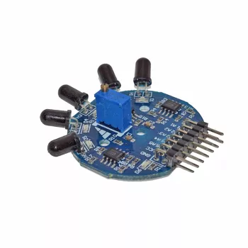 ALLNET 4duino módulo sensor de chama de 5 canais analógico/digital (ALL_OY_3055)