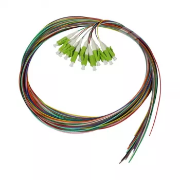 SYNERGY21 Pigtail LC 50/125µm OM5 2m pack de 12 cabo interior com código de cores