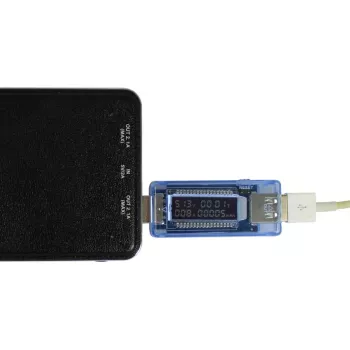 ALLNET Medidor de potência/voltímetro USB OLED ALL-USB-PM2 - Digital/Dados - Fonte de alimentação (ALL-USB-PM2-OLED)