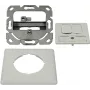 Synergy 21 Suporte de módulo Keystone caixa de encastrar para 2x módulo TP, branco puro, compatível com design UAE (S216359)