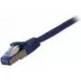 SYNERGY21 Cabo de rede RJ45 CAT6A 500MHz 7,5m azul S/FTP testado por componentes AWG26