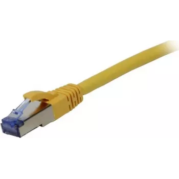 SYNERGY21 Cabo de rede RJ45 - CAT6A 500MHz - 10m - amarelo - S/FTP (S-STP) - certificado GHMT