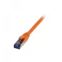 Synergy 21 Cabo de Rede RJ45 CAT6A 500MHz 10m Laranja S-STP S/FTP TPE Superflex AWG26 - Cabo de Rede