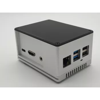 ALLNET Caixa de Alumínio Rock Pi ecoPI PRO HP Prateado (RockPi_GH_PROHP_SV)