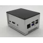 ALLNET Caixa de Alumínio Rock Pi ecoPI PRO HP Prateado (RockPi_GH_PROHP_SV)