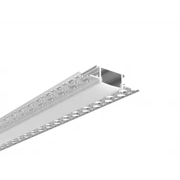 Synergy 21 Perfil em U LED 200cm ALU071 Perfil para Pladur (S21-LED-PR20202)