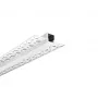 Synergy 21 Perfil em U LED 200cm ALU068-R Perfil para Pladur